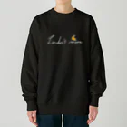 タカのロンドンの月-ブラックバージョン- Heavyweight Crew Neck Sweatshirt