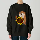 まんまるプップのカワウソ丸 Heavyweight Crew Neck Sweatshirt