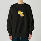 satoayaのアニマルカフェのフードアニマル　ホットケーキ蜂 Heavyweight Crew Neck Sweatshirt