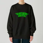 Northern_SKaTeの"BIRIBIRI SKATE"Light green Heavyweight Crew Neck Sweatshirt