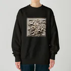 ANSの神秘的な花 Heavyweight Crew Neck Sweatshirt