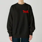 TRYGETサンプル実験中のTRYGET 黒　Ver2 Heavyweight Crew Neck Sweatshirt