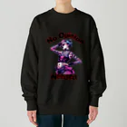 islandmoon13のパンクな女　御意見無用！ Heavyweight Crew Neck Sweatshirt