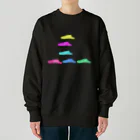 @taku coconeの@takuのイラストシリーズ　カラフルなシューズ Heavyweight Crew Neck Sweatshirt