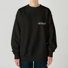 Skull sectionのバイクとドクロ（黒メイン） Heavyweight Crew Neck Sweatshirt