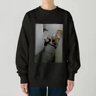 鬼は殺せてもヤオは殺せないのただ、生きている Heavyweight Crew Neck Sweatshirt