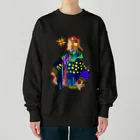 NANNANOーナンナノーのSTAR-HANDS GIRL Heavyweight Crew Neck Sweatshirt