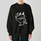 小林のうし　とくいげ　白線 Heavyweight Crew Neck Sweatshirt