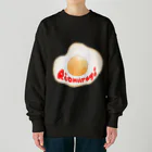 柊木りお🌸1/21東京生誕ワンマンの柊木の目玉焼き🍳 Heavyweight Crew Neck Sweatshirt