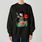 へゐずの口裂け女 Heavyweight Crew Neck Sweatshirt