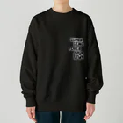 Parallel Imaginary Gift ShopのSUPER GEMS POWER（BLACK） Heavyweight Crew Neck Sweatshirt