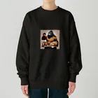 いつもありがとうパーカーのAGE♡食パンとゴリラとコーラ Heavyweight Crew Neck Sweatshirt