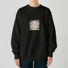 暗黒美ショップ（ブラックビショップ）のぶりっ子ツノ生え虫 Heavyweight Crew Neck Sweatshirt