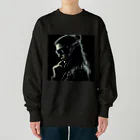 ぴくちゃー55の私の名前はmoon05 Heavyweight Crew Neck Sweatshirt