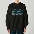 MACKEREL WATER POLOのMACKEREL（メインロゴカラー）片面プリント Heavyweight Crew Neck Sweatshirt