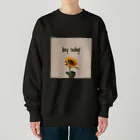 TILUのKeep smiling  Heavyweight Crew Neck Sweatshirt