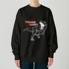 きら星のティラノサウルス Heavyweight Crew Neck Sweatshirt