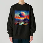 ヘッヘンのお店の【異世界】アート Heavyweight Crew Neck Sweatshirt