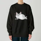 MOCHI Shopの無言の圧な猫 Heavyweight Crew Neck Sweatshirt