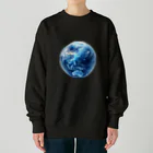 Ryoukaの地球_ガラス玉 Heavyweight Crew Neck Sweatshirt