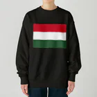 お絵かき屋さんのハンガリーの国旗 Heavyweight Crew Neck Sweatshirt