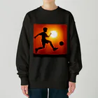 foot8のサッカー少年 Heavyweight Crew Neck Sweatshirt