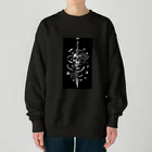 GPZ900Rのタトゥーデザイン Heavyweight Crew Neck Sweatshirt