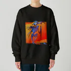 かにの巣のボーン Heavyweight Crew Neck Sweatshirt