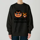 KAGOSHIMA GO!GO!PROJECT | 鹿児島 ゴーゴープロジェクトの【GO!GO! SEGODON/ゴーゴー西郷どん】 Heavyweight Crew Neck Sweatshirt