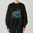 eri_sakuの夏の果実　ﾌﾞﾙｰﾍﾞﾘｰ(白文字) Heavyweight Crew Neck Sweatshirt