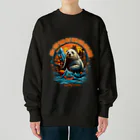 NeuralWearDesignsのLegend of the Panda Village Heavyweight Crew Neck Sweatshirt