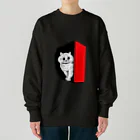 古書　天牛書店のルイス・ウェインのねこ Heavyweight Crew Neck Sweatshirt