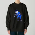 NIKORASU GOのこの夏おすすめ！野球デザイン「バント」＜文字なし＞（Tシャツ・パーカー・グッズ・ETC） Heavyweight Crew Neck Sweatshirt