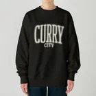 LONESOME TYPE ススの🍛CURRY CITY （KINARI） Heavyweight Crew Neck Sweatshirt