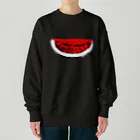 ヨープキャンが気になったのすいか -watermelon- 切 Heavyweight Crew Neck Sweatshirt