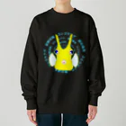 LalaHangeulのコンゴウフグ　日本語サークル Heavyweight Crew Neck Sweatshirt