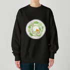 cotton-berry-pancakeのシーザーサラダちゃん Heavyweight Crew Neck Sweatshirt