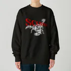 ラルゴのSCORPION(白) Heavyweight Crew Neck Sweatshirt