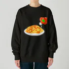 Lily bird（リリーバード）のラブ文鳥オムライス Heavyweight Crew Neck Sweatshirt