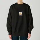 沖縄大好きシーサーちゃんの沖縄🌺大好きシーサーちゃん Heavyweight Crew Neck Sweatshirt