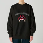 NIKORASU GOのF1デザイン「徹夜OR早起き」 Heavyweight Crew Neck Sweatshirt