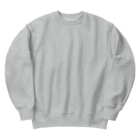 LalaHangeulのRockhopper penguin　(イワトビペンギン)　バックプリント Heavyweight Crew Neck Sweatshirt