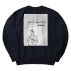 ©️みるのcan't wait for summer Heavyweight Crew Neck Sweatshirt