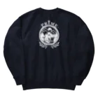 -BRIGHTS-の犬とおでかけ　ホワイトロゴ　バックプリント【 PRIME 】 Heavyweight Crew Neck Sweatshirt