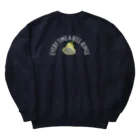 月夜のタツノオトシゴのEvery time a bell rings Heavyweight Crew Neck Sweatshirt