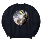 MUNE-KUNのMUNEクン アート 表裏プリント ヘビーウェイトスウェット 025 Heavyweight Crew Neck Sweatshirt