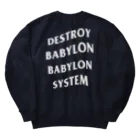 GANGSTANCE CLOTHINGのDESTROY BABYLON BABYLON SYSTEM Heavyweight Crew Neck Sweatshirt