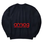 ドルオタ - アイドルオタク向けショップのAmlog Red Logo Collection Heavyweight Crew Neck Sweatshirt