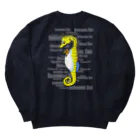 LalaHangeulのSeahorse Dad バックプリント Heavyweight Crew Neck Sweatshirt