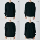 テラちん侍のシェイプのナイフシリーズ Heavyweight Crew Neck Sweatshirt